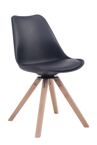 Visitor chair Troyes Swivel imitation leather Square Visitor chair Troyes Swivel imitation leather Square