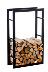 Keri V3 black firewood stand