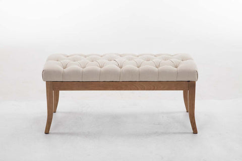 Bench Ramses fabric antique-light Bench Ramses fabric antique-light
