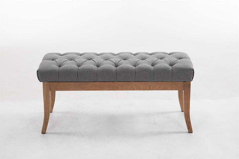 Bench Ramses fabric antique-light Bench Ramses fabric antique-light