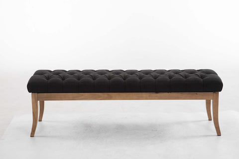 Bench Ramses fabric antique-light Bench Ramses fabric antique-light