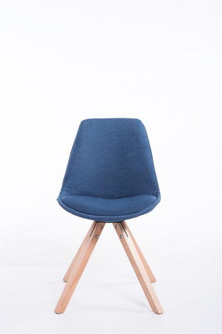 Visitor chair Toulouse fabric Square Visitor chair Toulouse fabric Square