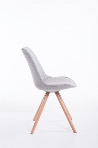 Visitor chair Toulouse fabric round Visitor chair Toulouse fabric round