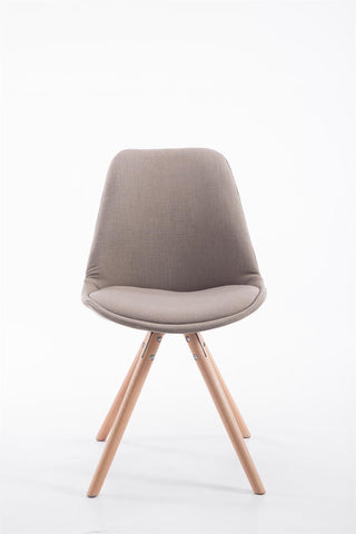 Visitor chair Toulouse fabric round Visitor chair Toulouse fabric round