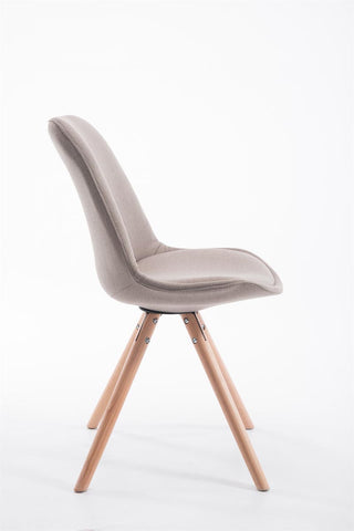 Visitor chair Toulouse fabric round Visitor chair Toulouse fabric round