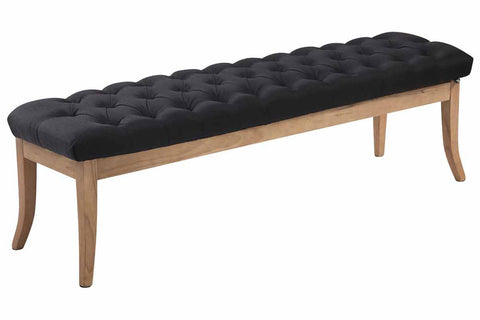 Bench Ramses fabric antique-light Bench Ramses fabric antique-light