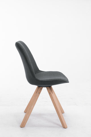 Visitor chair Toulouse fabric Square Visitor chair Toulouse fabric Square