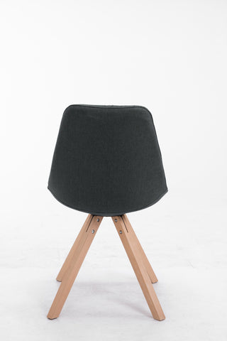 Visitor chair Toulouse fabric Square Visitor chair Toulouse fabric Square