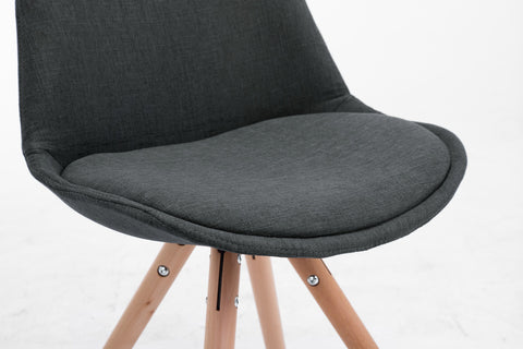 Visitor chair Toulouse fabric round Visitor chair Toulouse fabric round