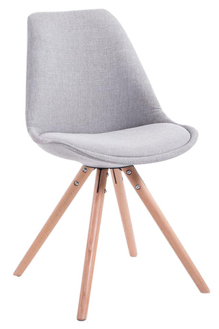 Visitor chair Toulouse fabric round Visitor chair Toulouse fabric round
