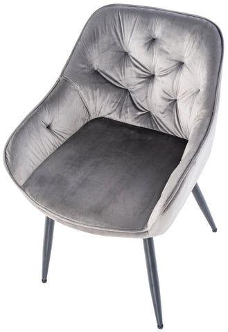 Cassis velvet visitor chair Cassis velvet visitor chair