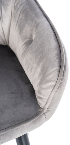 Cassis velvet visitor chair Cassis velvet visitor chair