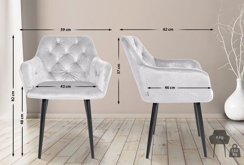 Dining chair Stanley velvet Dining chair Stanley velvet