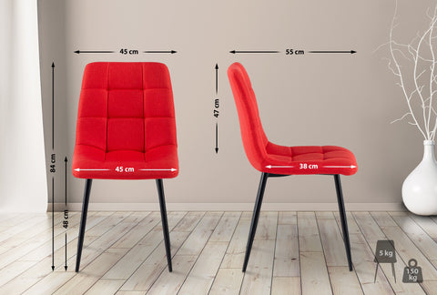 Dining chair Antibes fabric Dining chair Antibes fabric