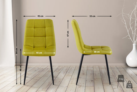 Dining chair Antibes fabric Dining chair Antibes fabric