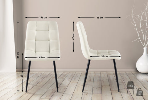 Dining chair Antibes fabric Dining chair Antibes fabric