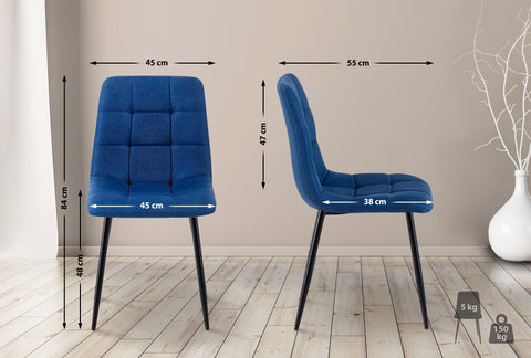 Dining chair Antibes fabric Dining chair Antibes fabric
