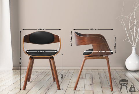 Kingston faux leather visitor chair Kingston faux leather visitor chair