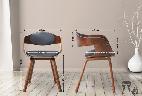Kingston faux leather visitor chair Kingston faux leather visitor chair