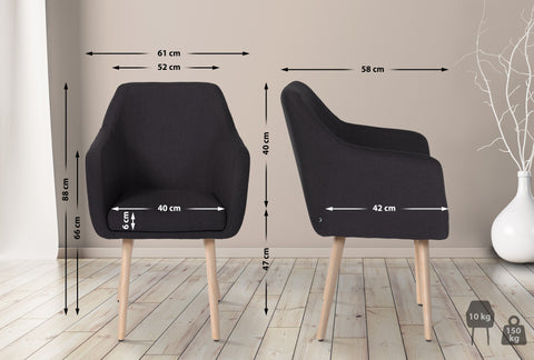 Visitor chair Utrecht fabric Visitor chair Utrecht fabric
