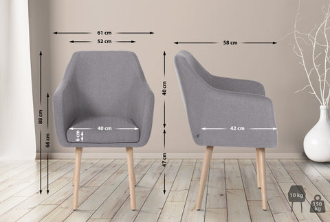 Visitor chair Utrecht fabric Visitor chair Utrecht fabric