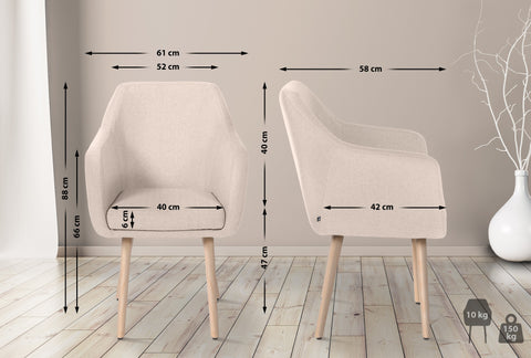 Visitor chair Utrecht fabric Visitor chair Utrecht fabric