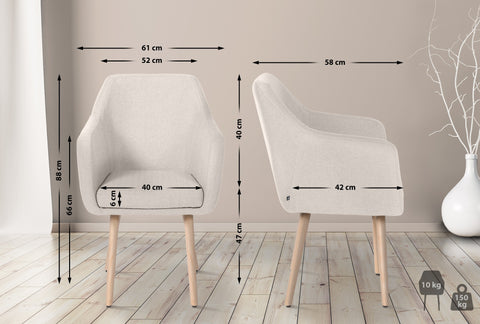 Visitor chair Utrecht fabric Visitor chair Utrecht fabric