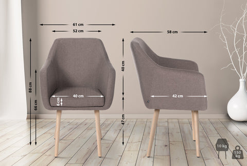 Visitor chair Utrecht fabric Visitor chair Utrecht fabric