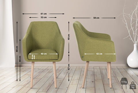 Visitor chair Utrecht fabric Visitor chair Utrecht fabric