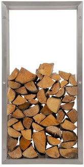 Firewood stand Irving stainless steel