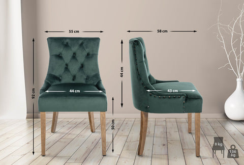 Dining chair Aberdeen velvet Dining chair Aberdeen velvet