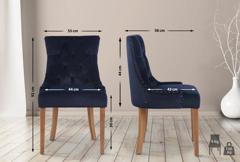 Dining chair Aberdeen velvet Dining chair Aberdeen velvet