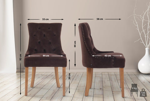 Dining chair Aberdeen velvet Dining chair Aberdeen velvet