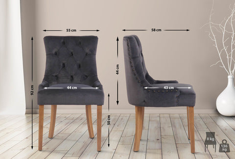 Dining chair Aberdeen velvet Dining chair Aberdeen velvet