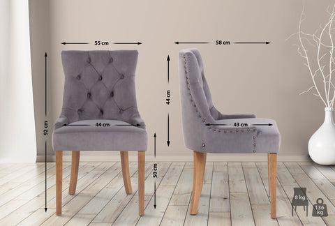 Dining chair Aberdeen velvet Dining chair Aberdeen velvet