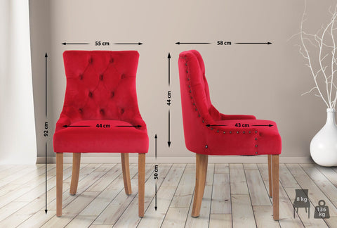Dining chair Aberdeen velvet Dining chair Aberdeen velvet
