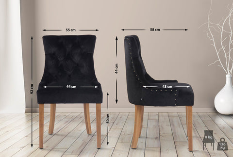 Dining chair Aberdeen velvet Dining chair Aberdeen velvet