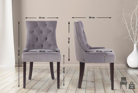 Dining chair Aberdeen velvet Dining chair Aberdeen velvet