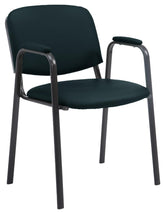 Visitor chair Ken Pro imitation leather