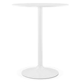 Standing table / high table 'CARACAS' white - Ø 90 cm