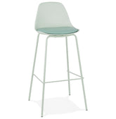 Light green industrial bar stool 'COOKIE