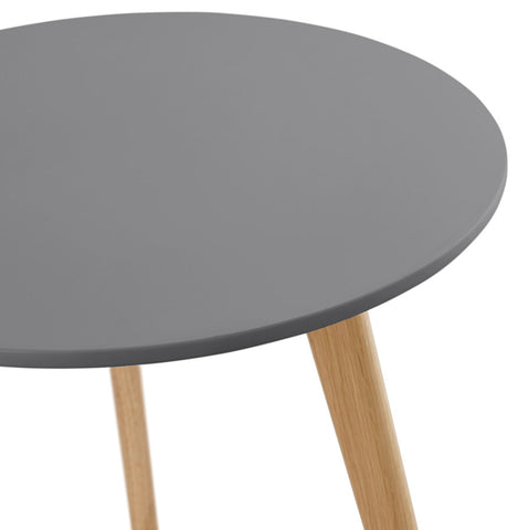 Round, dark gray mimic set 'GABY' Round, dark gray mimic set 'GABY'