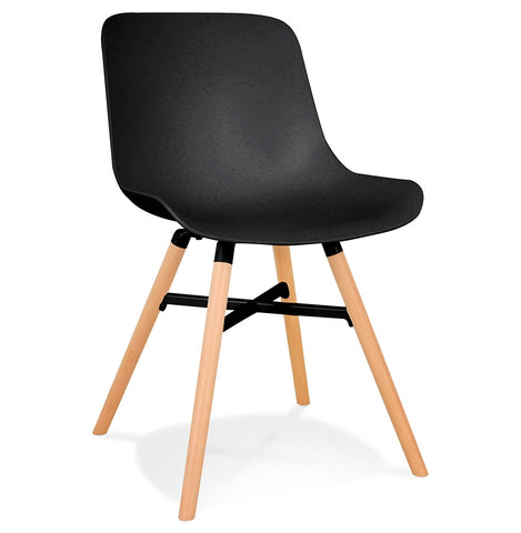 Black designer chair 'GLADYS Black designer chair 'GLADYS