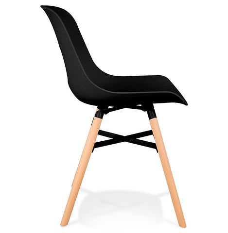 Black designer chair 'GLADYS Black designer chair 'GLADYS