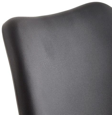 Black Scandinavian chair 'GOUJA' Black Scandinavian chair 'GOUJA'