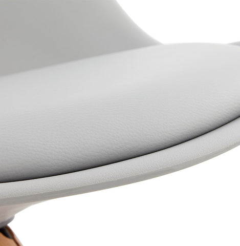 Gray, Scandinavian chair 'GOUJA' Gray, Scandinavian chair 'GOUJA'