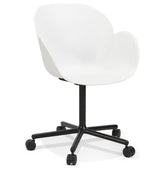 White desk chair with armrests 'ORION'