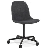 Dark gray office chair 'POLARIS' on wheels
