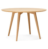 Ronde eettafel 'SWEDY' in Scandinavische stijl - Ø 120 cm