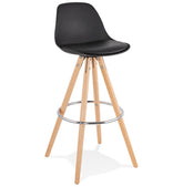 Design bar stool 'TATAMI' in black